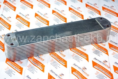 2892304 Теплообменник масляный Маслоохладитель Радиатор охлаждения масла COOLER OIL Cummins  ISX, QSX15 Взаимозаменяемые номера:  4965870, 4059460, 4059252, 3680595