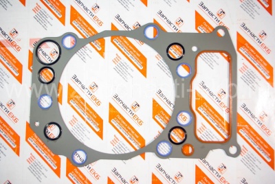6240-11-1810 Прокладка головки блока цилиндров ГБЦ GASKET HEAD CYLNDER Komatsu QSK23 Взаимозаменяемые номера: 4095440, 6240111810, 6240 11 1810 