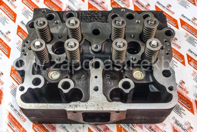 3411809 Головка блока цилиндров в сборе с клапанами HEAD CYLINDER Cummins NTA855 Взаимозаменяемые номера: 3406734, 3055098, 3675505RX, 3055098RX